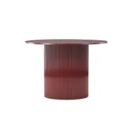 VENTURE DESIGN Lenox matbord - Vinröda ben / Vinröda MDF, faner