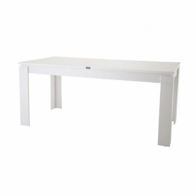 VENTURE DESIGN Lind Matbord - Vit Melamin