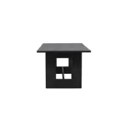 VENTURE DESIGN Milly matbord 100x235 cm - Svart /