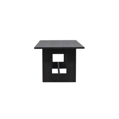 VENTURE DESIGN Milly matbord 100x235 cm - Svart /