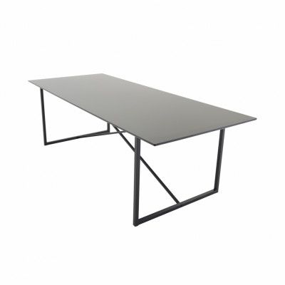 VENTURE DESIGN Palace Matbord - Svart MDF och Järn