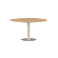 VENTURE HOME Croft Runt MatbordØ120 - Beige Alu/Teak