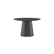 VENTURE HOME Lanzo MatbordØ120 - Svart Aluminium