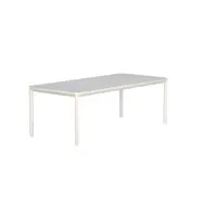VENTURE HOME Lino matbord 220x100x74 cm - Beige aluminium / Keramikglas