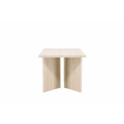 VIND COLLECTION Bassholmen matbord, rektangulärt - vitkalkad MDF (90x180)