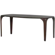 WOOOD Fiore matbord mangoträ mörkbrunt 190x95 cm