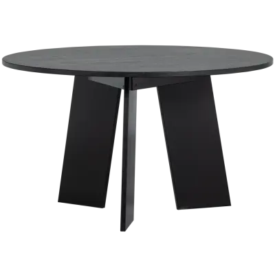 WOOOD FRIES MATBORD EK BLACKNIGHTØ129CM [fsc]