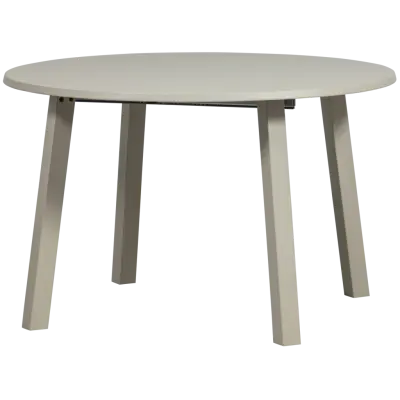 WOOOD Janne Matbord med Utdragbar Träram, Ek, Dakargrau [Fsc]