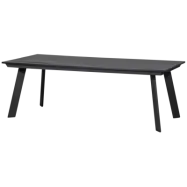 WOOOD VEERLE BORD ALUMINIUM/POLYWOOD ANTRACIT 220X100CM