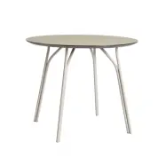 WOUD Tree Matbord - Beige Laminat och Metall