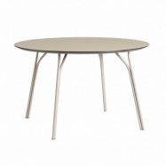 WOUD Tree Matbord - Beige Laminat och Metall