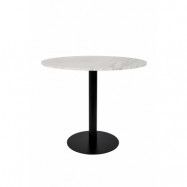 ZUIVER Bord Marble King 90 Svart