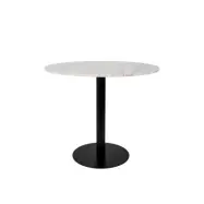 ZUIVER Bord Marble King 90 Svart