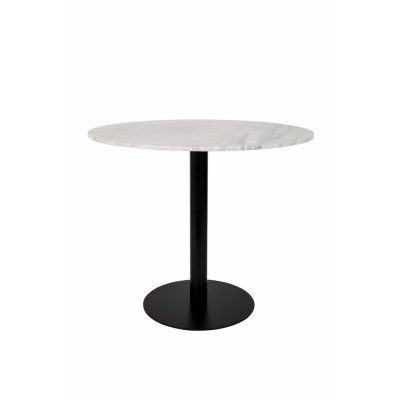 ZUIVER Bord Marble King 90 Svart