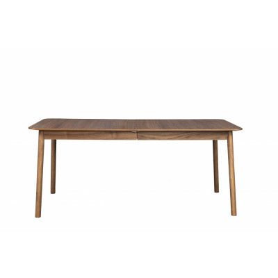 ZUIVER Glimps matbord, med fjärilsbordsskiva - brun valnötsfinish och valnötsträ (180/240x90)