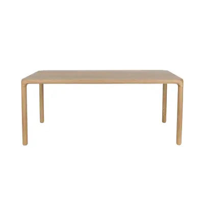 ZUIVER Storm matbord, rektangulärt - naturlig ask (160x90)