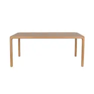 ZUIVER Storm matbord, rektangulärt - träfaner av naturlig ask och naturlig ask (180x90)