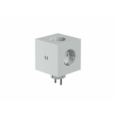AVOLT - Square 2 Socket Extender med 30 W dubbel USB-C Gotland Grey –