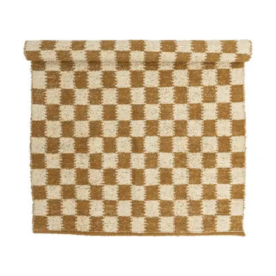 BLOOMINGVILLE Chola-matta, naturfärgad, bomull (L200xB140 cm)