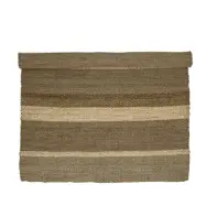 BLOOMINGVILLE Felex matta, rektangulär - naturligt sjögräs och majsskal (260x180)