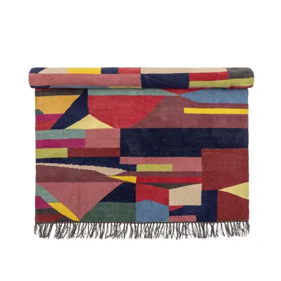 BLOOMINGVILLE Loggiamatta, Röd, Bomull