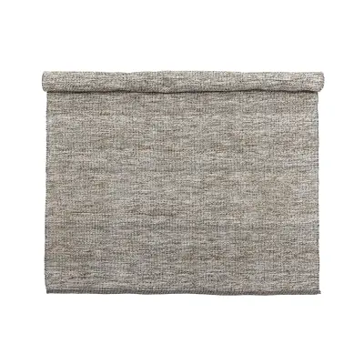 BLOOMINGVILLE Peretti utomhusmatta, rektangulär - grå polyester (200x140)