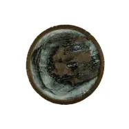 BOLD MONKEY Rocky matta, rund - khakigrön och flerfärgad med fransar (Ø175)