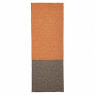 Brita Sweden Moor matta mud (svart-terrakotta) 70x300 cm