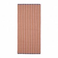 Broste Copenhagen Lamel matta 70x140 cm Camel brown-zephyr pink