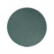 Cane-line Circle matta rund Dark green, Ø140cm
