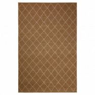 Chhatwal&Jonsson Diamond matta 184x280cm Mocha-off white