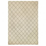 Chhatwal&Jonsson Diamond matta 184x280cm Off white-grey