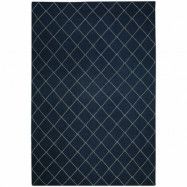 Chhatwal&Jonsson Diamond matta 230x336 cm Blue melange-off white