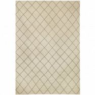 Chhatwal&Jonsson Diamond matta 230x336 cm Off white-grey