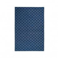 Chhatwal&Jonsson New Geometric matta indigo melange/off white, 234x323 cm