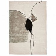 Classic Collection Abstract matta 170x230 cm Ivory