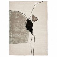 Classic Collection Abstract matta 250x350 cm Ivory