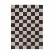 Classic Collection Square matta Svart-beige, 200x350 cm