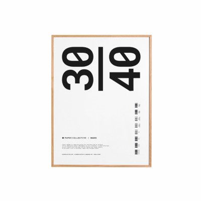 Ram Trä Plexi Ek 30x40 cm