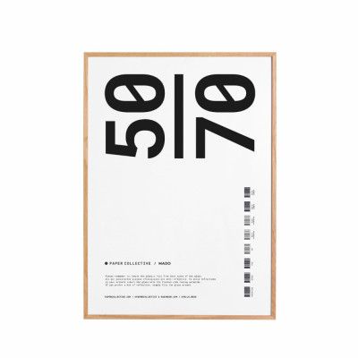 Paper Collective Ram Ek Plexi 50x70 cm