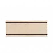 ferm LIVING - Calm Kelim Runner 80x200 Off-white/Coffee