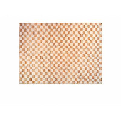 ferm LIVING - Check Matta 140x200 Off-White/Natural