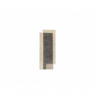 ferm LIVING - Counter Runner 80 x 200 Charcoal/Off-White