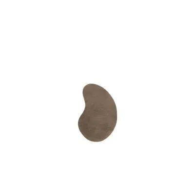 ferm LIVING - Forma Wool Matta Small Ash Brown
