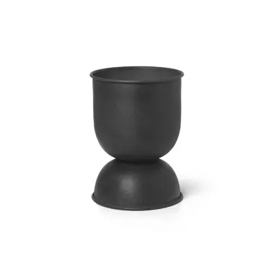 ferm LIVING - Hourglass Växtkruka Extra Small Black
