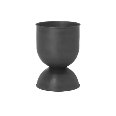 ferm LIVING - Hourglass Växtkruka Small Black