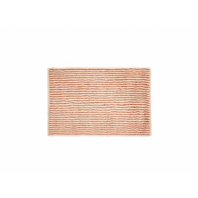 ferm LIVING - Kami Knotted Matta 120x180 Off-White/Röd Brun