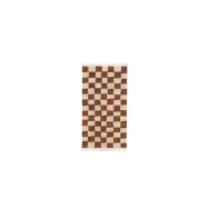 ferm LIVING - Mara Washable Matta Rost/Warm Sand