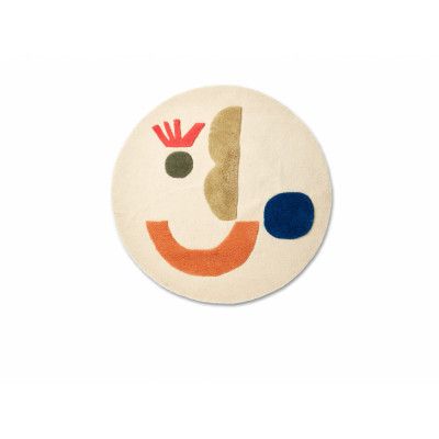 ferm LIVING - Panto Tufted Matta Large Off-White