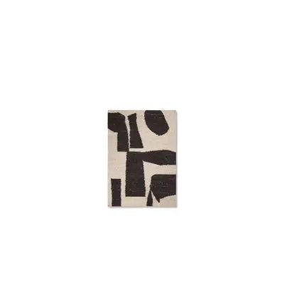 ferm LIVING - Piece Matta 140x200 Off-White/Coffee